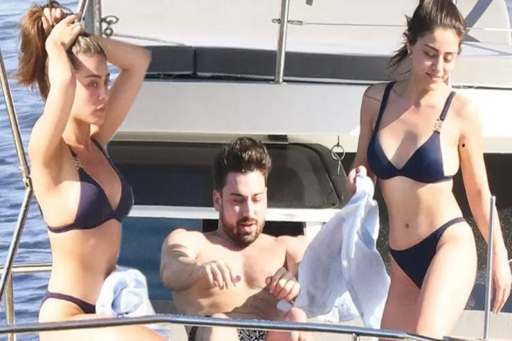 Məşhur cütlük qayıq tətilində YAXALANDILAR 