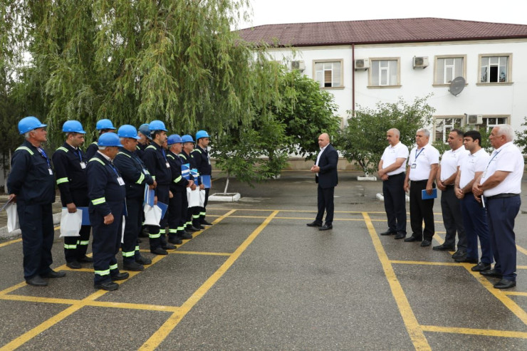 "Azəriqaz"ın bir qrup əməkdaşı mükafatlandırıldı