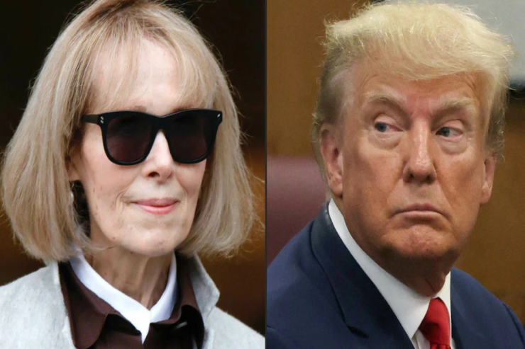 Tramp  yazıçını   məhkəməyə verdi