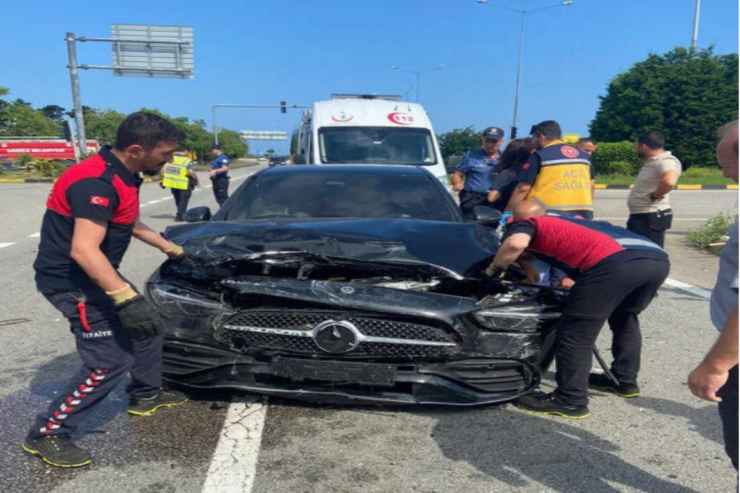 “Qalatasaray”ın oyunçusu  bayram günü   qəzaya düşdü