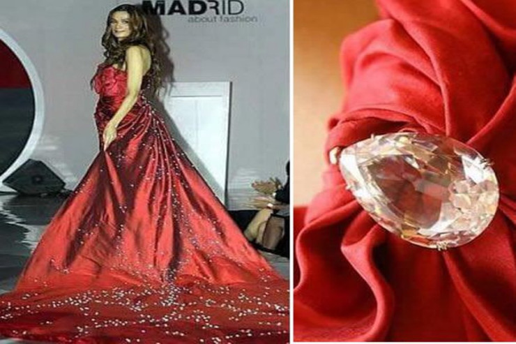 Podiumlarda gördüyümüz ən bahalı paltar - 30 milyon dollar 