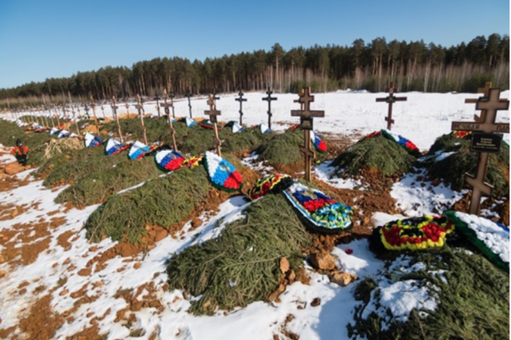 Rusiyada  muzdlu döyüşçülərin   yeni məzarlığı aşkar olundu