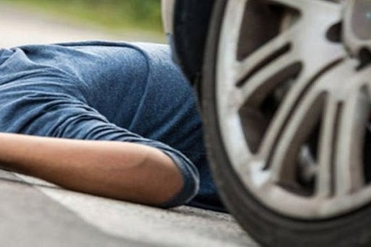 Mingəçevirdə AĞIR QƏZA:  Yolun kənarında oturan kişi öldü 