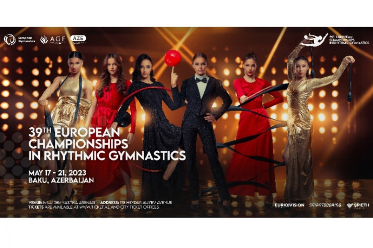 Bakıda bədii gimnastika üzrə 39-cu Avropa çempionatı başlayır