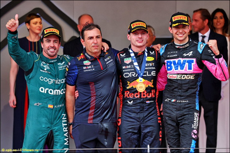 Formula 1 Monako Qran-Prisinin qalibi Maks Ferstappen oldu