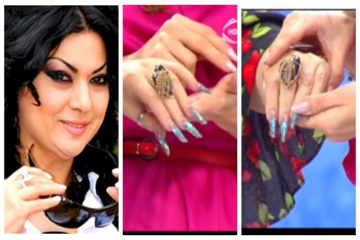 Təranə Qumralın  dırnaqları qızıldandır   - Onu görün kiminlə müqayisə etdilər