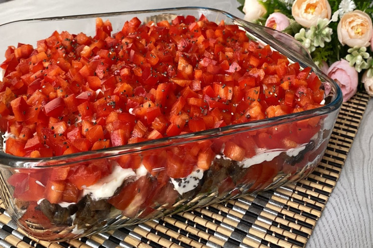  Az ərzaqla   hazırlanan çox dadlı salat resepti