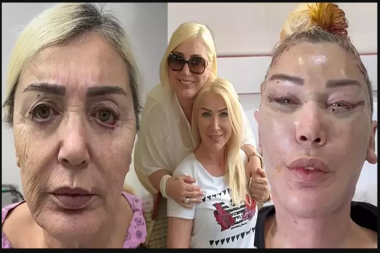 Seda Sayanın bacısı TANINMAZ HALDA 