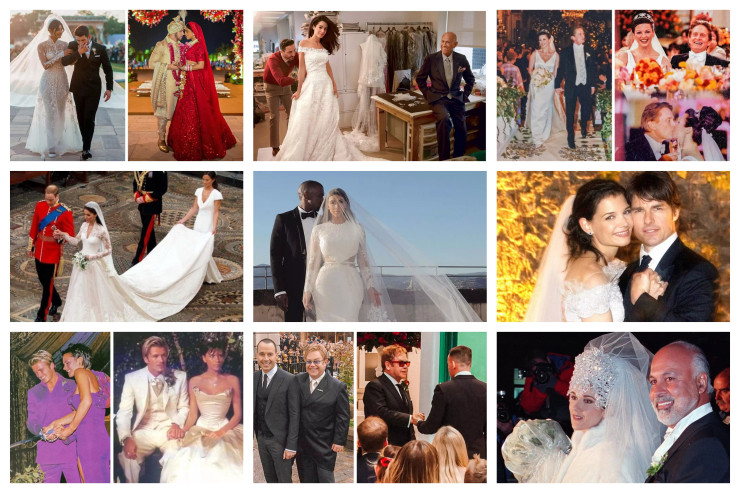 Məşhurların bahalı toy mərasimləri - Kim nə qədər xərcləyib? 