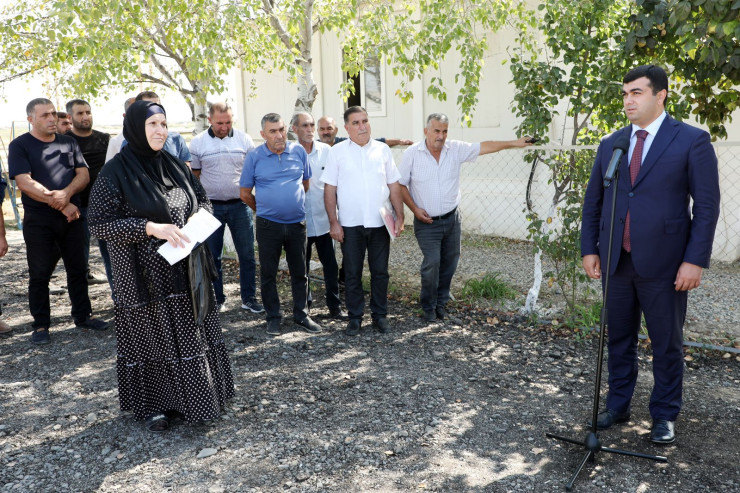 Salyan rayonunun sahibkarları "Açıq mikrofon"da