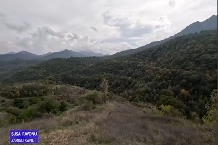 Şuşanın Zarıslı kəndi - VİDEO 