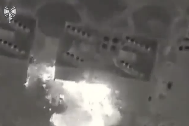 HƏMAS liderinin qardaşının villası   belə vuruldu -VİDEO 