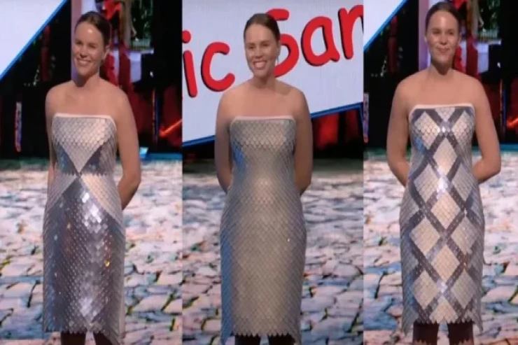 Bir düymə ilə naxışını və rəngini dəyişən paltar  çıxdı