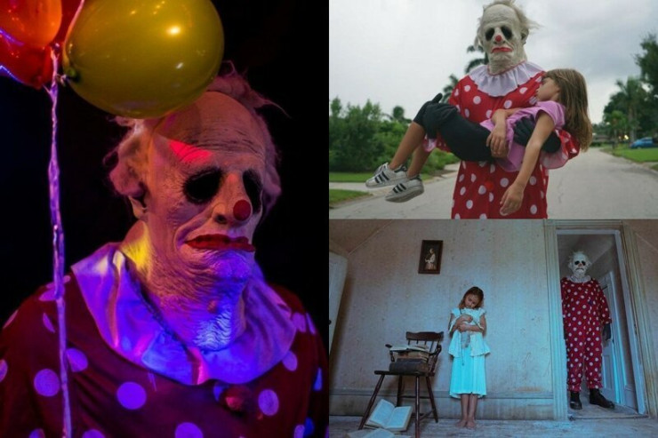 Uşaqlara seksual hərəkətlər edən kloun saxlanıldı 