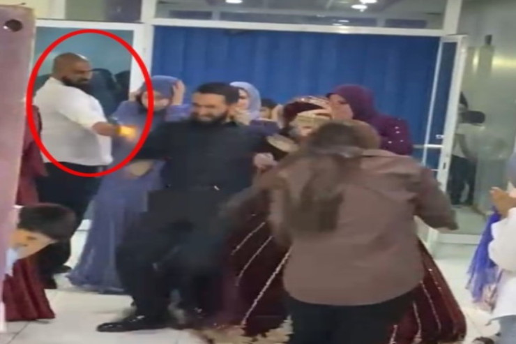 Sevdiyi qızın toyunda bəyi güllələdi - VİDEO 