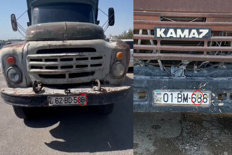 Texniki baxışdan yayınmaq üçün müxtəlif üsulara əl atan sürücülər - VİDEO 