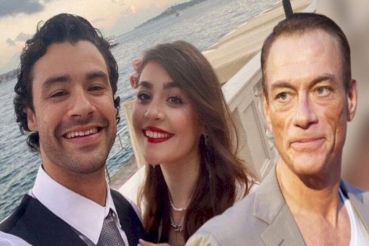 Van Dammın  azərbaycanlı gəlini   Hollivud ulduzu ilə