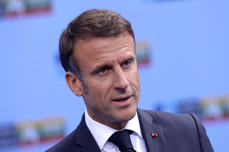 Makron Dünya Kubokunun açılış mərasimində fitə basılıb