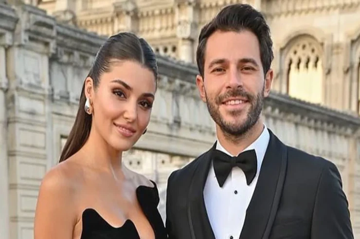 Ayrılıq iddiaları olan cütlükdən romantik poz 