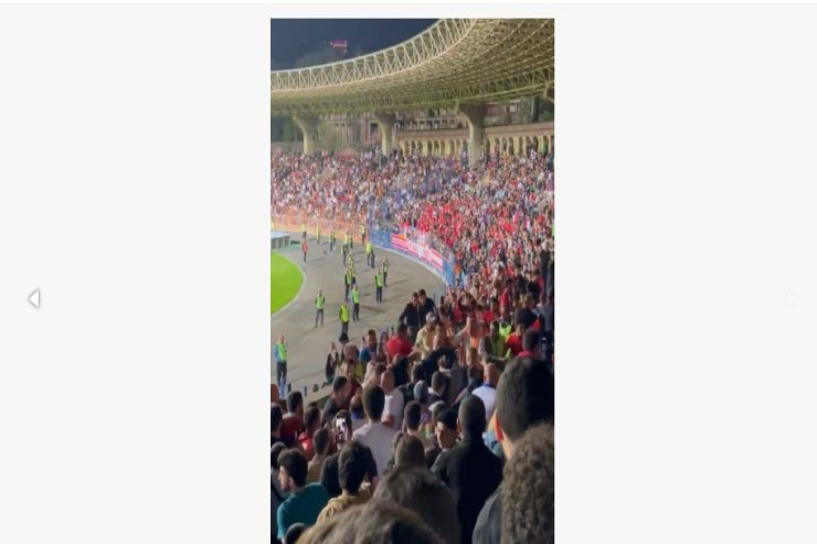  Erməni və xorvat azarkeşlər arasında dava   -VİDEO 