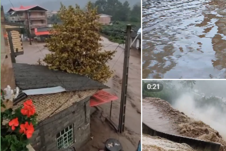 Azərbaycanın güneyini sel apardı  - VİDEO 