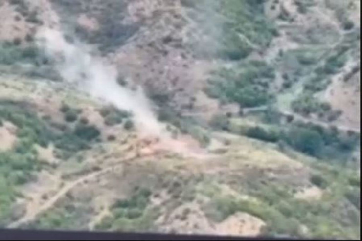 Ermənilərin Kərkicahan-Xəlfəli  yolundakı postu darmadağın edildi - VİDEO 