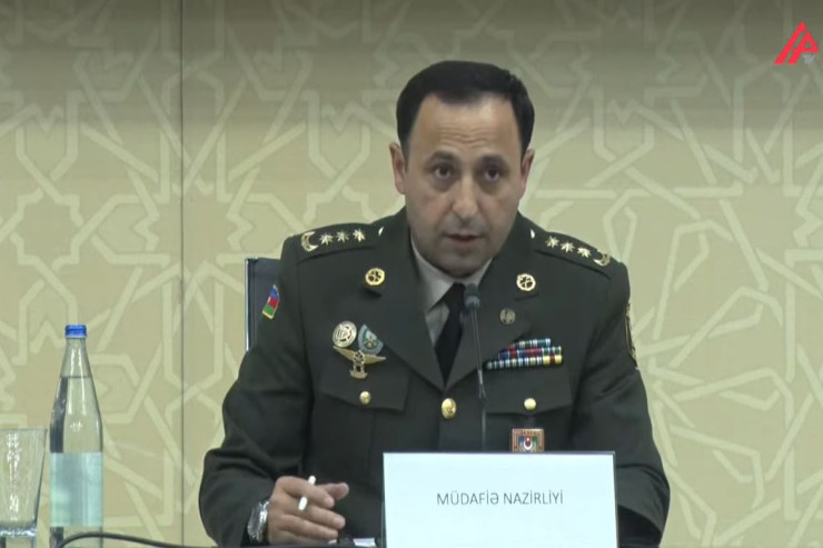 Müdafiə Nazirliyi brifinq keçirdi - VİDEO 