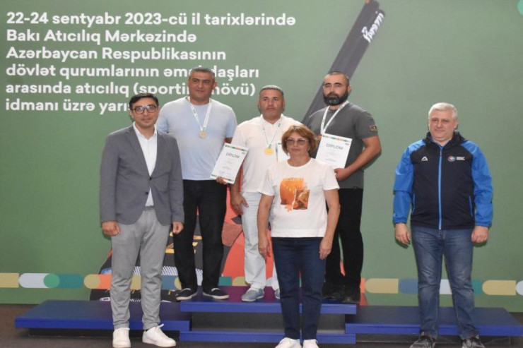 FHN əməkdaşı atıcılıq üzrə yarışda gümüş medal qazanıb