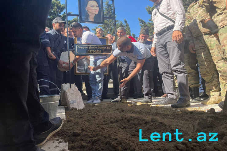 Qənirə Paşayeva dəfn edildi - VİDEO  + FOTO 