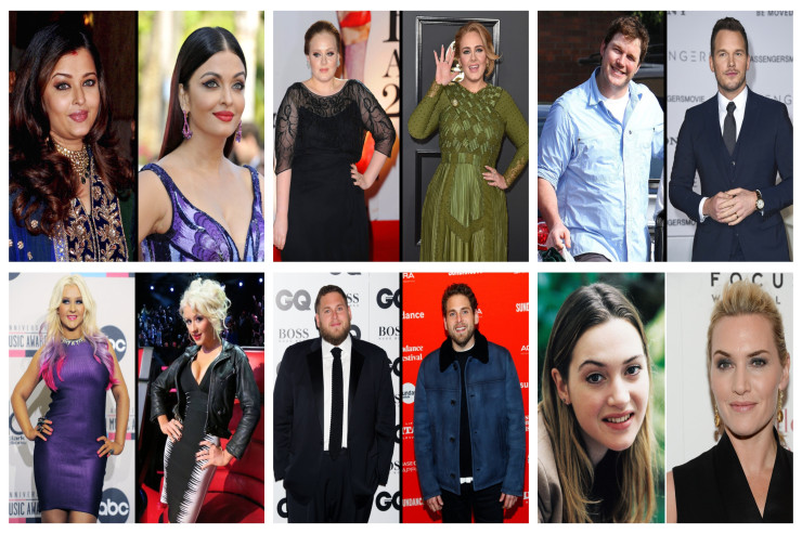 Kökəlib-arıqlayaraq tanınmaz olan  məşhurlar