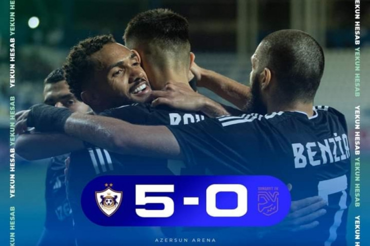 "Qarabağ" "Sumqayıt"ı darmadağın etdi 