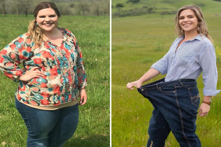 44 yaşlı qadın sadə yemək sayəsində 53 kiloqram arıqladı 