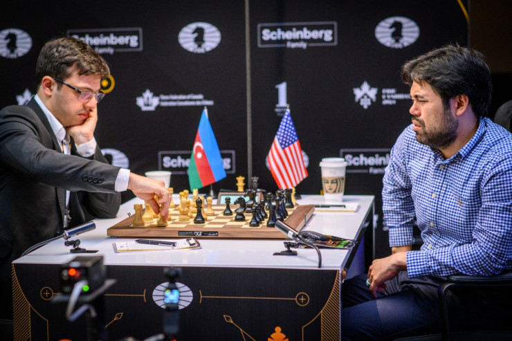 Nicat Abasov Hikaru Nakamura ilə heç-heçə etdi 