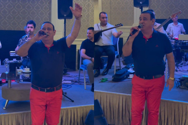 Tacir Şahmalıoğlunun qırmızı şalvarı  gündəm oldu