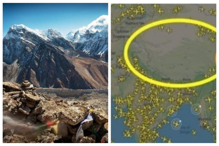 Niyə təyyarələr  Tibet üzərindən   uçmur?