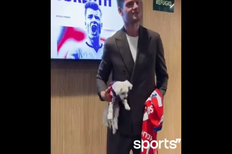 Yeni oyunçu təqdimata iti ilə gəldi - VİDEO 