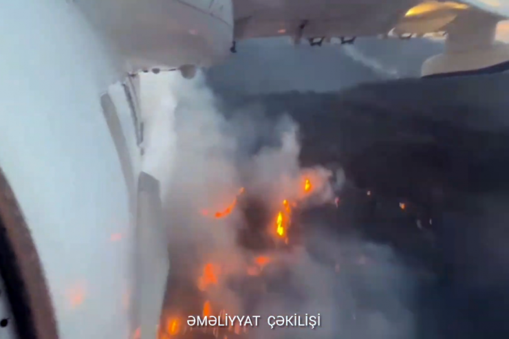 Azərbaycan təyyarəsi Türkiyədə meşə yanğınları ilə mübarizə aparır - VİDEO 