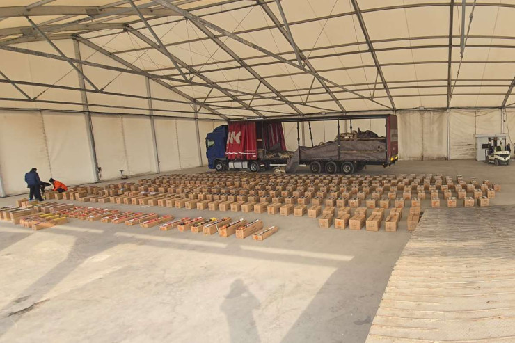Azərbaycana kartof adı ilə  külli miqdarda partlayıcı gətirdilər 