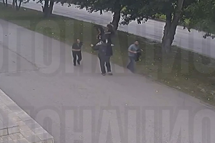 Adam öldürən azərbaycanlılar kameralara düşdü - HADİSƏ ANI 