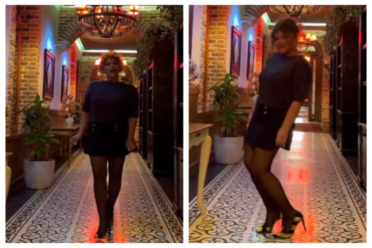 58 yaşlı  Xumar Qədimovanın görünüşü heyran etdi