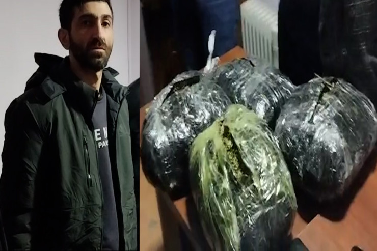 Bakıda iranlının narkotiklərini satan saxlanıldı - VİDEO 