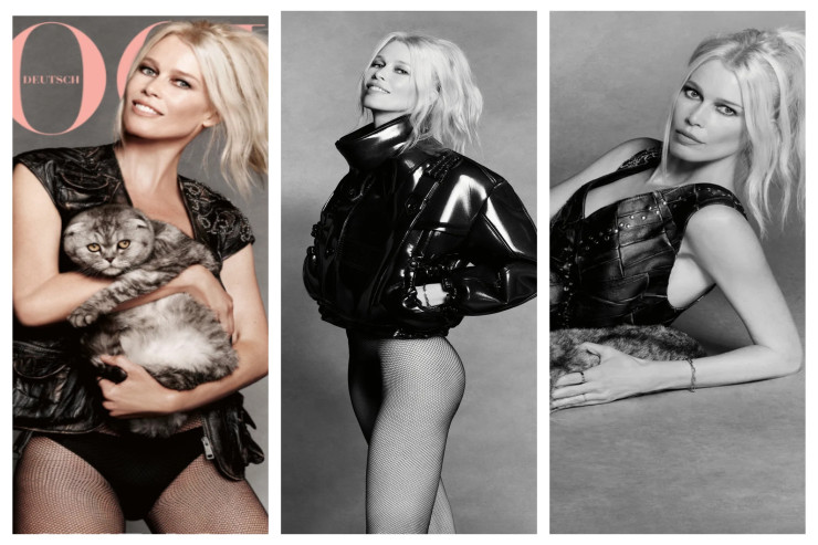 Məşhur model  şalvarsız   pozalar verdi