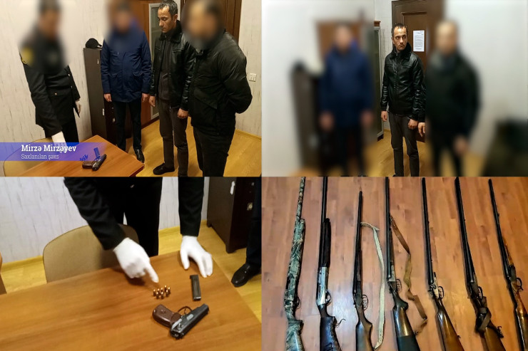 Bakıda silah satan tutuldu - VİDEO 
