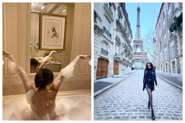 Selena Qomezin köpük vannasındakı şəkli milyonlarla baxış topladı