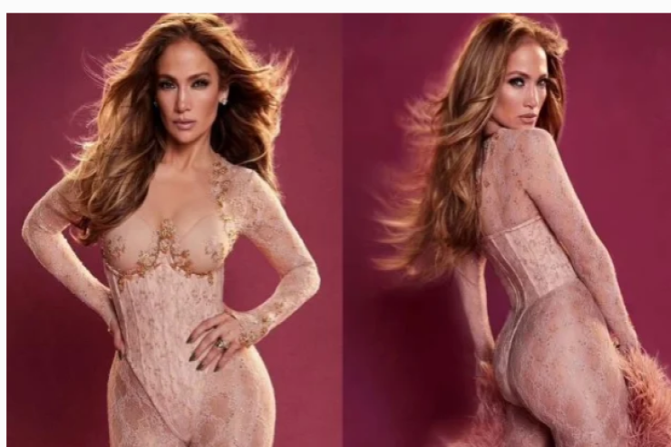 Cennifer Lopes görünüşü ilə  heyran etdi 