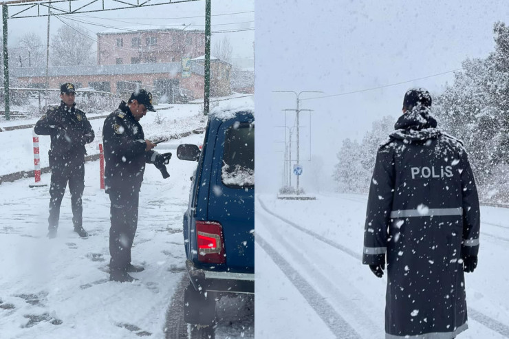 Xankəndidən qış mənzərəsi - VİDEO 