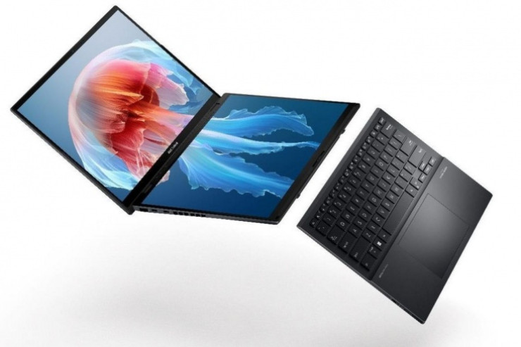  İki ekranlı   noutbuk təqdim olundu - VİDEO 