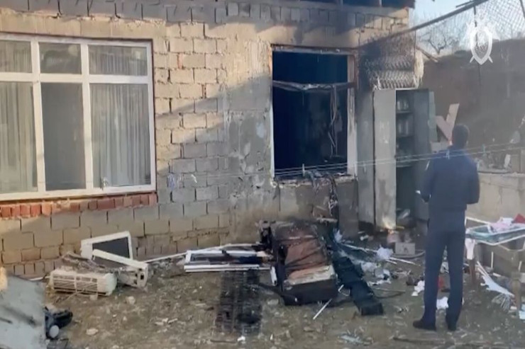 Qaz sızmasından partlayış: bir ailədə üç uşaq öldü