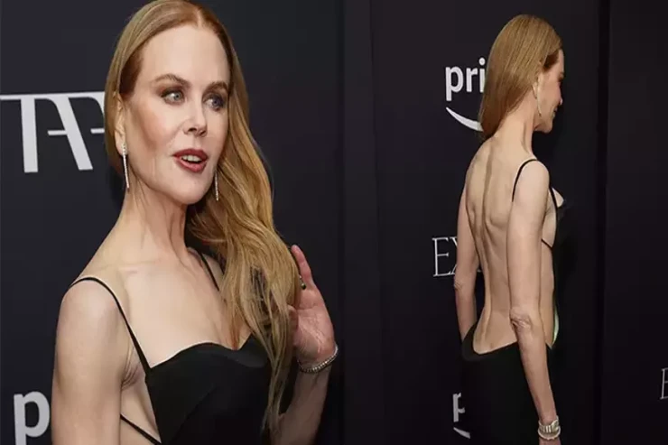 56 yaşlı Nikol Kidman  açıq libası ilə heyran etdi