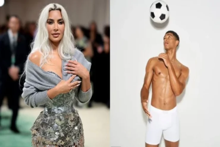 Kim Kardaşyanın özündən 22 yaş kiçik  futbolçuya gözü düşdü